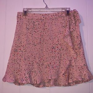 jack, size 4, pink polka dot skirt